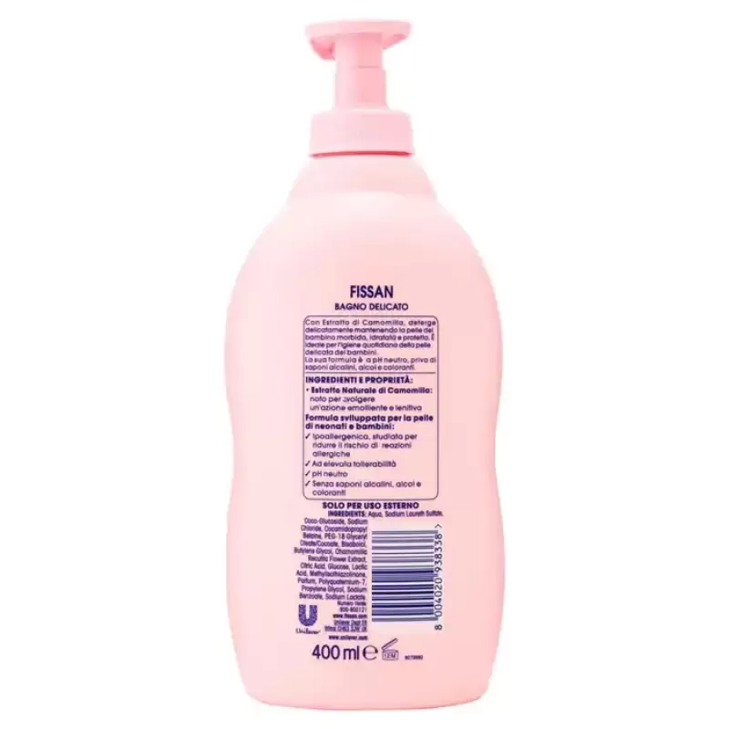 Fissan Baby Dus Spuma Baie Delicat 400 ml Bax 6 buc